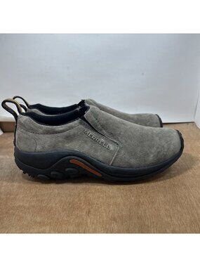 Merrell Slip On Hiking Shoes Women 10.5 Tan Jungle Moc Suede Outdoor J60788